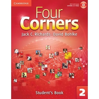 Four Corners Level 2 Student's Book with Self-study CD-ROM and Online Workbook Pack