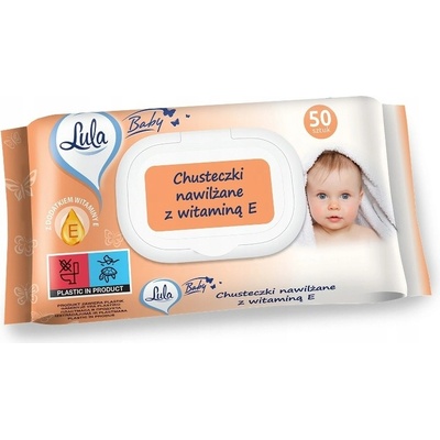 Lula Baby vlhčené obrúsky 50 ks