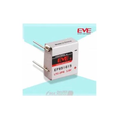 Everlast Литиево тионилхлоридна батерия LTC-3PN EP651615 industrial 3, 6V 400mAh EVE BATTERY, EVE-BL-EP651615-LTC-3PN