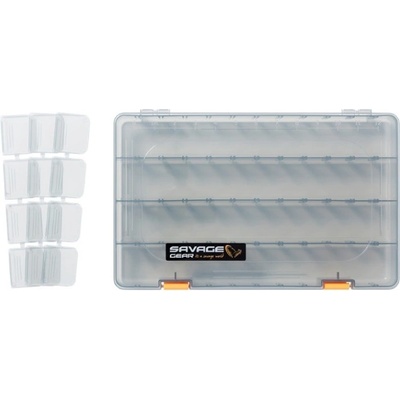 Savage Gear Krabička Lurebox Smoke 6B 36x22,5x8cm