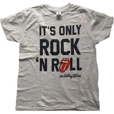 The Rolling Stones tričko It's Only Rock N' Roll šedé