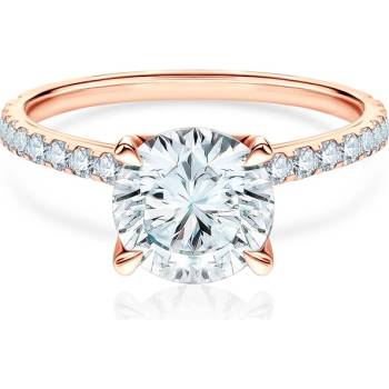 SAVICKI Годежен пръстен Share Your Love: розово злато, диаманти