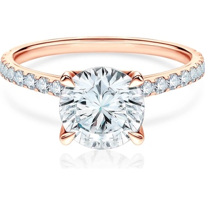 SAVICKI Годежен пръстен Share Your Love: розово злато, диаманти