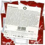 On) Bulk-Pack: Strawberry 100 red condoms