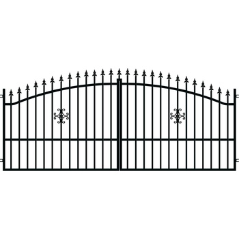 POLARGOS Двукрила оградна врата rodos (цената е за пълен комплект за монтаж) (rodos.150.350)