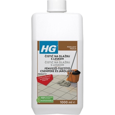 HG čistič na dlažbu s leskom 1L