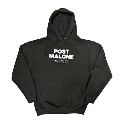 Post Malone Unisex Pullover Hoodie: Carat back Print & Ex-tour