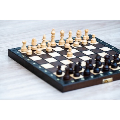 Shakhmaten magazin Дървен шахматен комплект и табла - малък