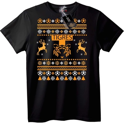 NOONEBRAND Тениска Празнична Tigres спорт - XS, Black