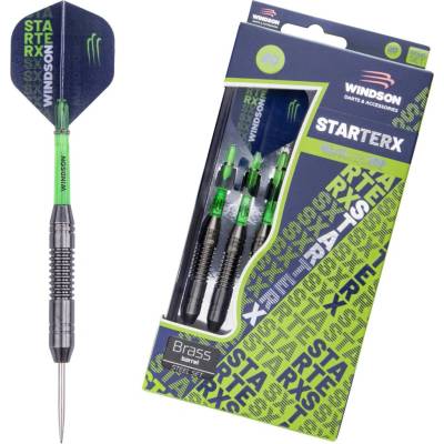 Steelové šipky Windson STARTER X 20 G Stříbrná,Modrá,Světle zelená