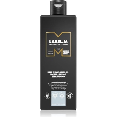 label.m Pure Botanical intenzívne hydratačný šampón pre všetky typy vlasov 300 ml