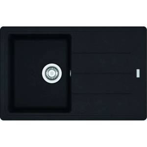 Franke Basis - Мивка Fragranite BFG 611-78, 78x50 cm, черен мат 114.0661. 513 (114.0661.513) Мивка за вграждане