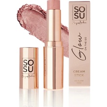 SOSU Cosmetics Krémová lícenka v tyčinke Glow on the go Pink 7 g