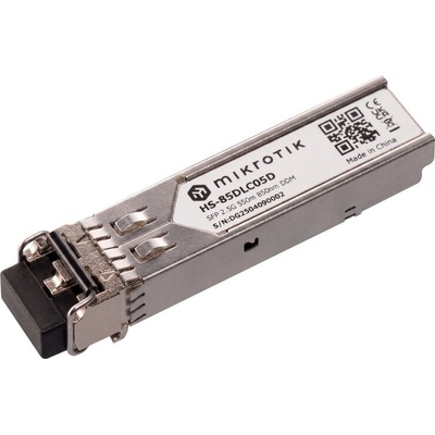 MikroTik HS-85DLC05D, SFP1.25G/2.5G MM 550m 850nm, Dual LC-connector