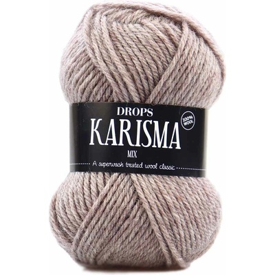 Drops Karisma Mix 55 hnědobéžová