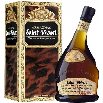 Saint Vivant Armagnac VSOP 40% 0,7 l (karton)
