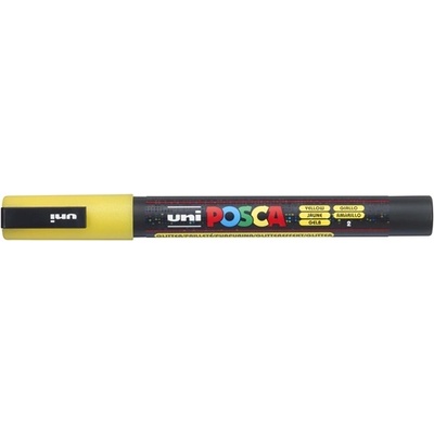 uni POSCA PC-3ML блестящ жълт маркер 2UPC3MLS (2UPC3MLS)