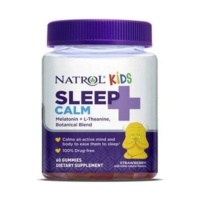 Natrol Kids Sleep+ Calm Gummies - Мелатонин | 60 gummies (7988)