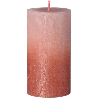 Bolsius Rustic Sunset 6,8 x 13 cm Misty Pink / Amber