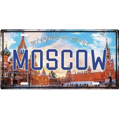 Ceduľa značka Moscow