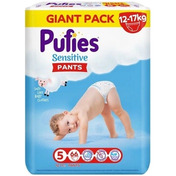 pufies Пелени - гащички Pufies Sensitive Pants 5 Junior 66 бр (1269)