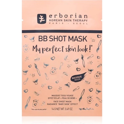 Erborian BB Shot Mask платнена маска с озаряващ ефект 14 гр