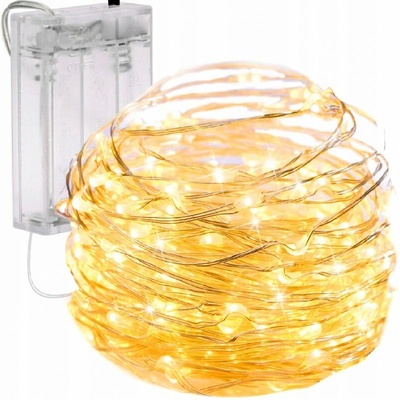 Textilomanie Vánoční světelný řetěz 50 LED, teplá bílá