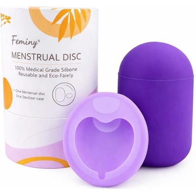 Feminy Sada Menstruační disk + sterilizér Barva Fialová Velikost S – Zbozi.Blesk.cz