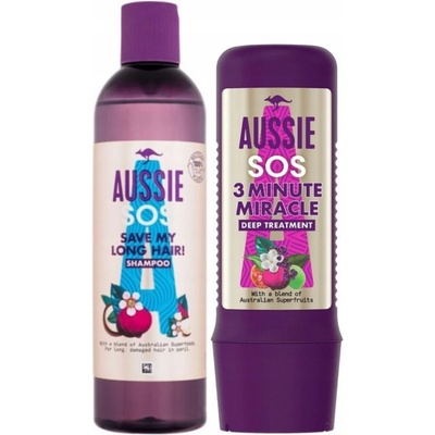 Aussie SOS Save My Lengths! regeneračný šampón 290 ml