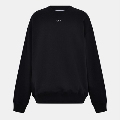 Off White Блуза Off White Men's Skate Crewneck Sweatshirt - Black-White