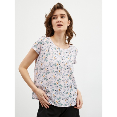 ZOOT. lab Светлорозова флорална блуза ZOOT. lab Berenika ZOOT. lab | Rozov | ЖЕНИ | XS