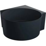 Omnires Ovo M+ - Ъглова вана 120х120 см черна мат OVO120WNBLV (OVO120WNBLV)