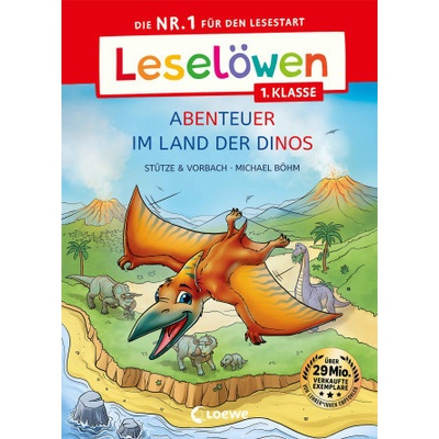 Leselöwen 1. Klasse - Abenteuer im Land der Dinos