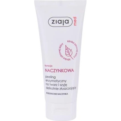 Ziaja Med Capillary Treatment Face Enzym ензимен пилинг за лице с разширени капиляри 75 ml за жени