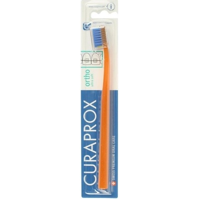 Curaprox CS 5460 ortho Ultra soft Oranžovo-modrá