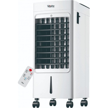 Voltz Мобилен охладител 3в1 Oliver Voltz OV51761BH, Охлаждане/отопление/овлажнение, 75-2000W, 4 л, Таймер, 3 скорости, Дистанционно, Бял (5OV51761BH)