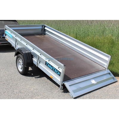 Přívěsný vozík Zaslaw 300SUD 300x150x35 750kg sklopný, náprava 1000kg – Zboží Mobilmania