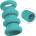 You2Toys 3-in-1 Cock & Ball Ring Set Turquoise