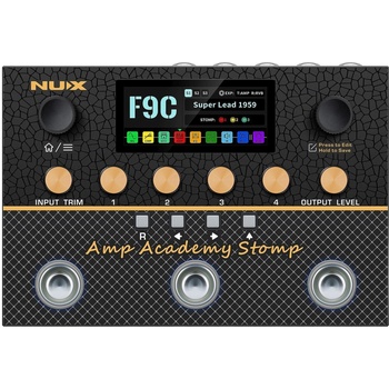 Nu-X Amp Academy Stomp Предусилвател и Rack усилвател (NMA-3AAP)