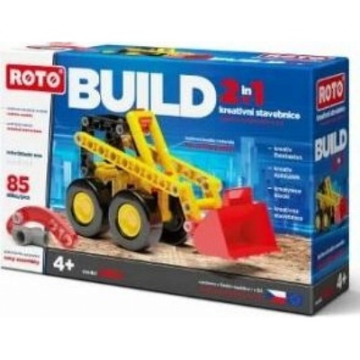Efko Stavebnica Roto Build 2v1 Buldozer, 85 ks