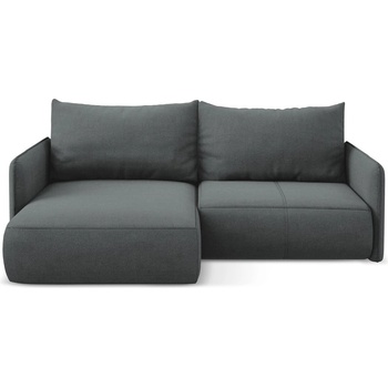 makamii Сив разтегателен ъглов диван с място за съхранение (ляв ъгъл) Nanea - Makamii (NANEA_LCF_S_24_P1_C16)