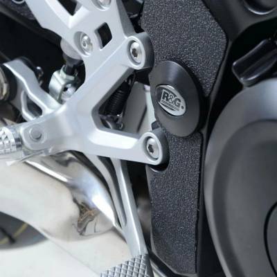Zátka do rámu (spodní pravá) R&G Racing pro motocykly SUZUKI GSX-S 1000 2015-2021, černá