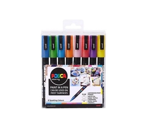 Posca PC-3M 8 ks