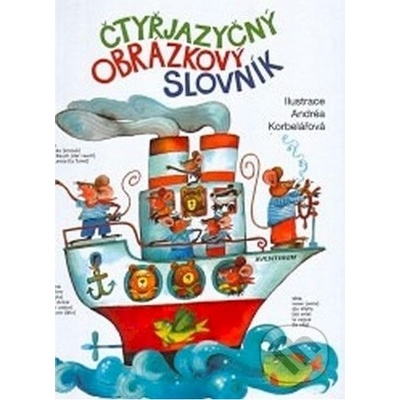 Čtyřjazyčný obrázkový slovník