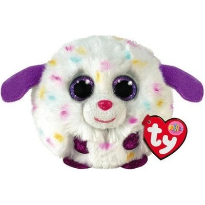 TY Puffies MUNCHKIN bílý pes 10 cm