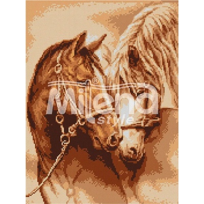 Milena Style Привързаност - гоблен с щампа без конци