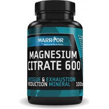 Warrior Magnesium Citrate 600 100 tablet