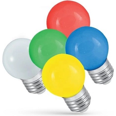 Spectrum LED žárovka, , P45, 1W, E27, barva zelená