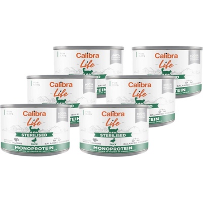Calibra cat Life Sterilised duck 6 x 200 g
