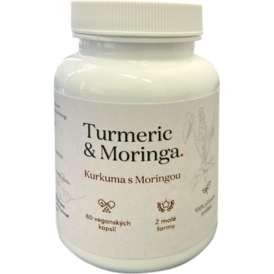 Srdce Turmeric Moringa VEG kapsle 60 ks